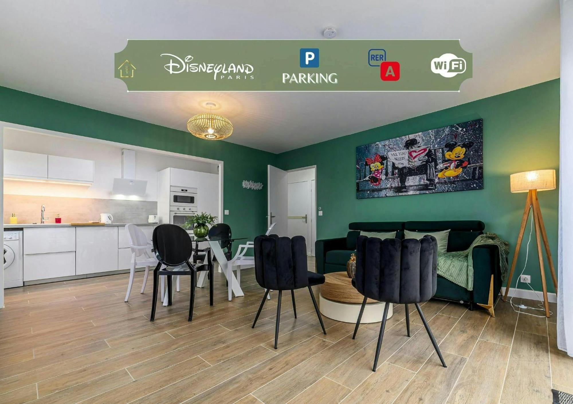 L'Emeraude Magic Dreams Near Disneyland Villa Montevrain Exterior photo